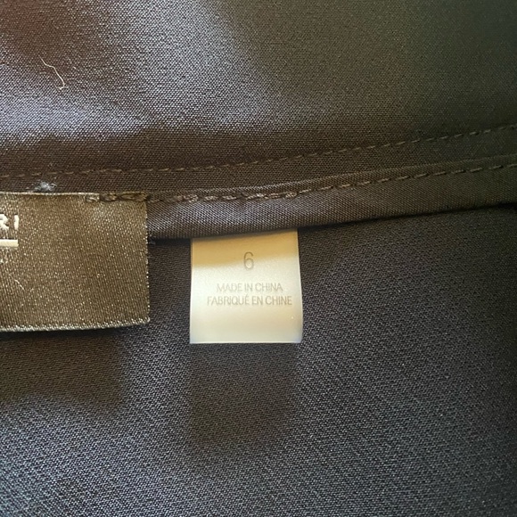 Tahari Wide Leg Blue and Gold Pants - Picture 4 of 5